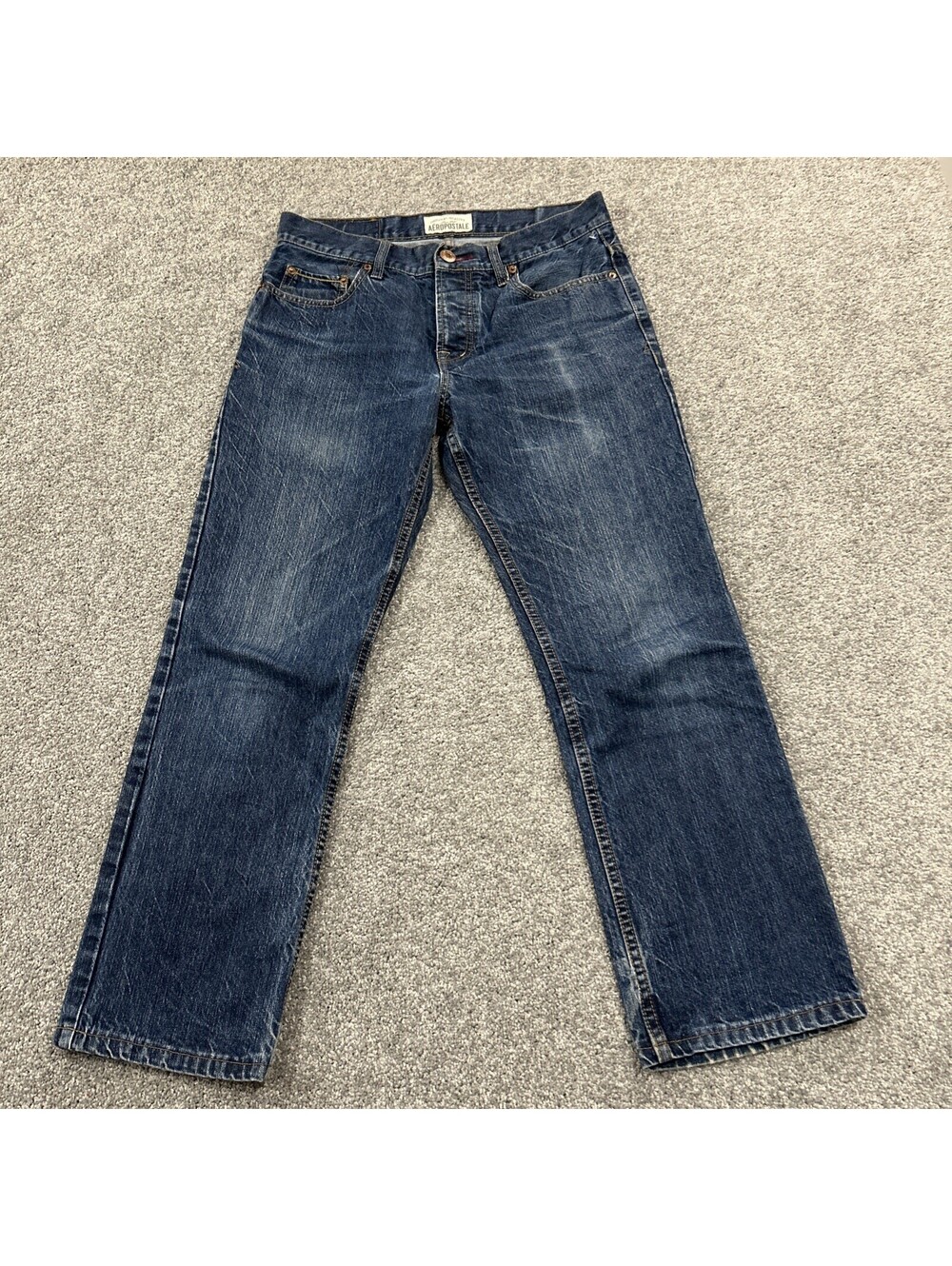 Aéropostale Men’s Blue Straight Leg Jeans Size 30x27